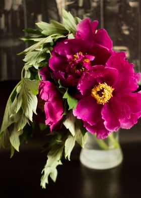 Peonies bouquet