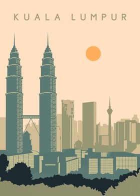 Kuala Lumpur City Poster