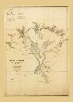 Pearl Lochs Map 1873