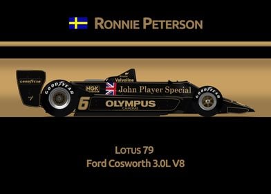 Ronnie Peterson Lotus 79