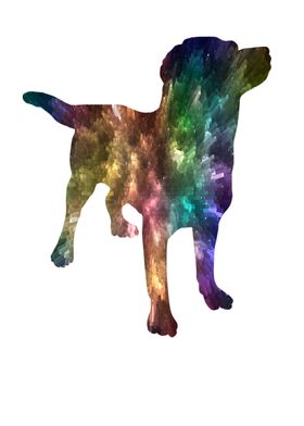 Abstract dog