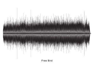 Free Bird Soundwave Art