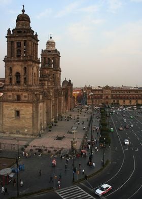 Plaza Zocalo Mexicocity 