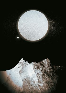 The moons of peak