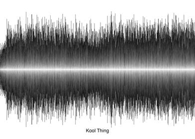 Kool Thing Soundwave Art