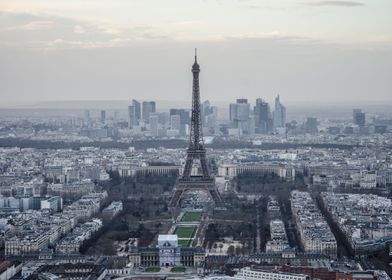 Paris Skyline Tour Eiffel