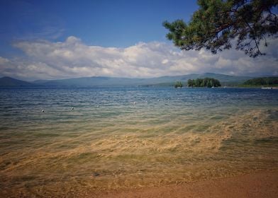 Turgoyak lake