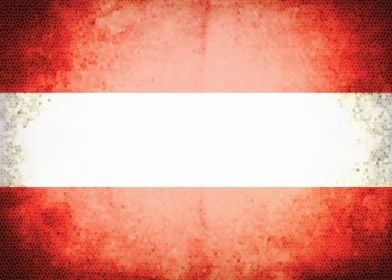 Austria vintage flag