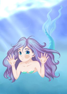 Playful Mermaid