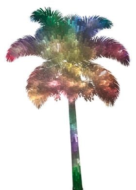 Abstract palm