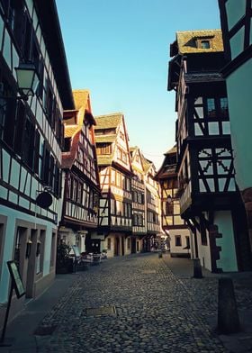 Strasbourg narrow streets