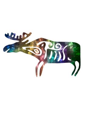 Abstract deer