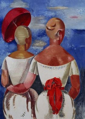 Ladies at the Seashore