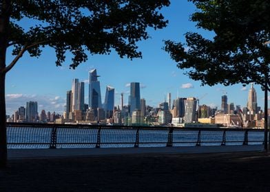 Hoboken Promenade NY View