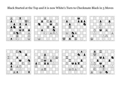 3 Move Chess Puzzles Set A