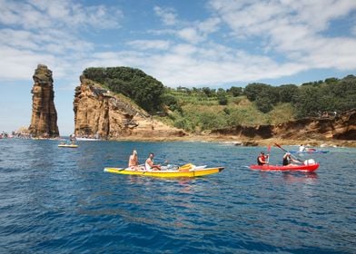 Kayaking in Azores