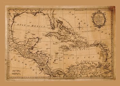 West Indies Map 1777