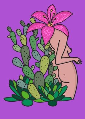Cactus Girl 