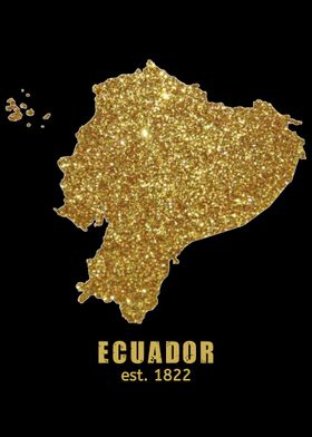 Ecuador Gold Map