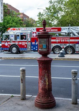 Antique Fire  Police Phone