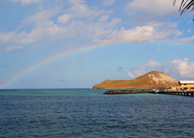 Rainbow Across the Bay