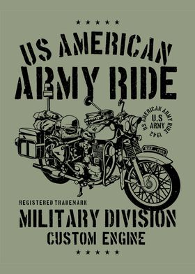 army ride motorcycle