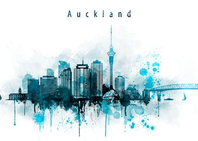 Auckland Skyline 