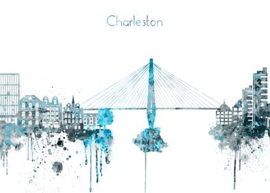 Charleston SC Skyline