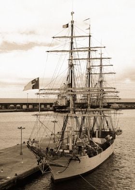 Danish training ship