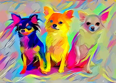 Triple Chihuahua