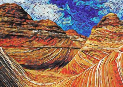 Arizona Desert Rocks Art