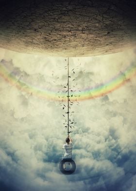 swing over the rainbow