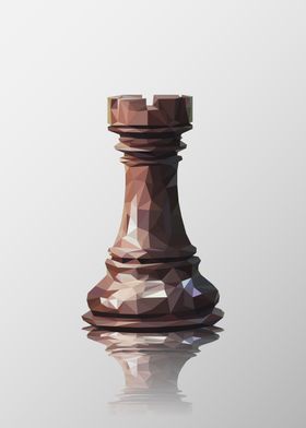 rook low poly