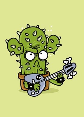 Cactus Guitarist