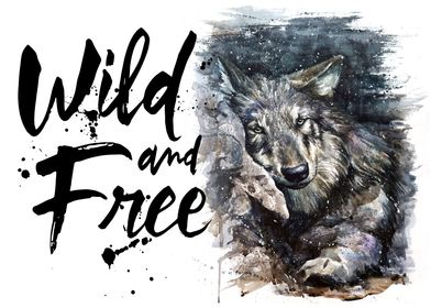 Wolf Wild and Free