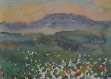 Watercolour Landscape