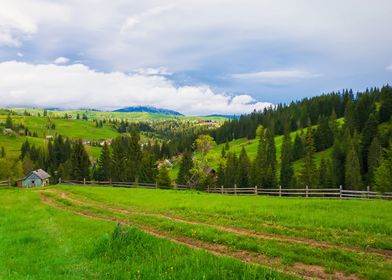 Carpathians village