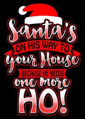 Santa needs one more Ho