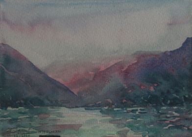 Watercolour Landscape 