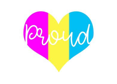 Pansexual Proud Heart