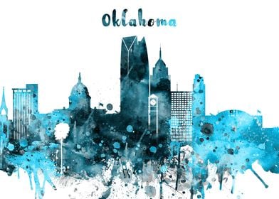 Oklahoma City Skyline