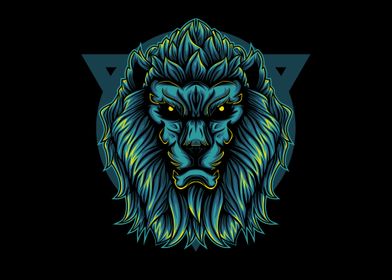 Lion Head Design