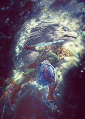 Link Wolf Particle