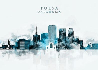 Tulsa Oklahoma Skyline 