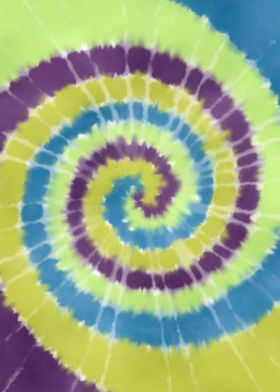 Tie Dye Spiral