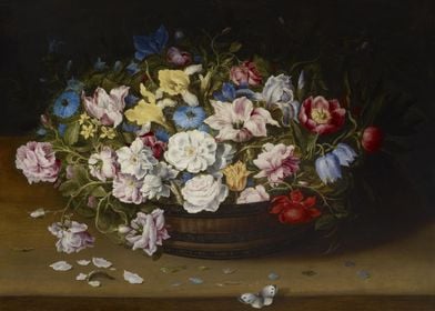 Beert Basket of Flowers