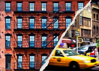 Red Brick Facade NYC