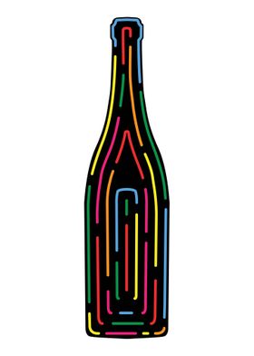 Bottle of colors