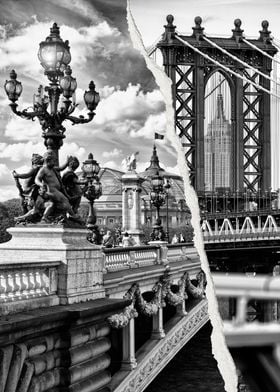 Paris New York Bridges