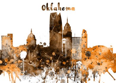 Oklahoma City Skyline 